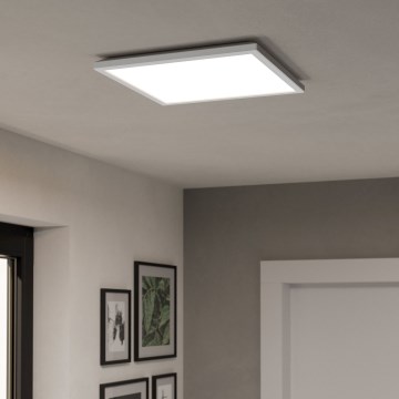 Eglo - LED RGBW Plafón regulable para el baño LED/17,6W/230V 2700-6500K 39x39 cm IP44 blanco ZigBee