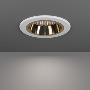 Eglo - LED RGBW regulable, luminaria empotrada para baño LED/4,8W/230V 2700-6500K IP44 blanco/dorado