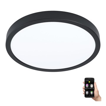 Eglo - Luminaria de baño LED regulable LED/19,5W/230V IP44 ZigBee Ø 28,5 cm