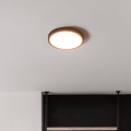 Eglo - Luminaria de techo LED/14,2W/230V 2700/4000/6500K diámetro 27,8 cm negra