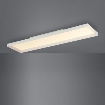 Eglo - Luminaria de techo LED regulable, 43 W/230 V, blanca + mando a distancia
