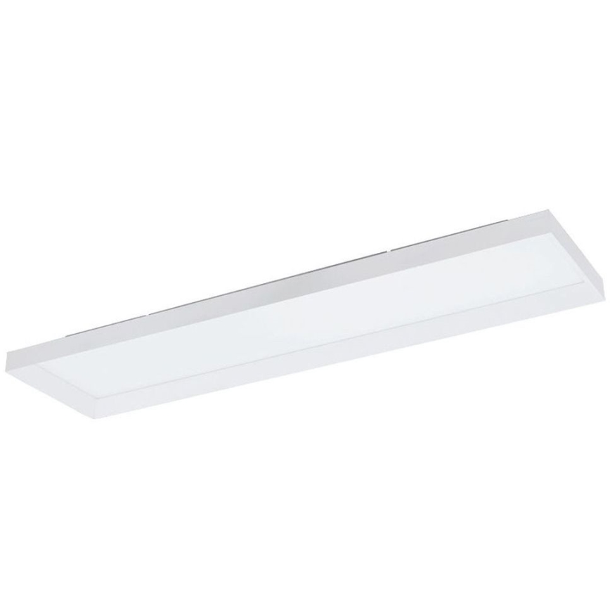 Eglo - Luminaria de techo LED regulable, 43 W/230 V, blanca + mando a distancia
