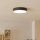 Eglo - Luminaria de techo LED RGBW regulable, 15W, 230V, 2700-6500K, Ø 39 cm, negro