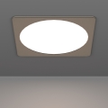 Eglo - Luminaria empotrable LED/18,5W/230V 2700/4000/6500K 21,6x21,6 cm cromo mate