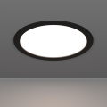 Eglo - Luminaria empotrable LED/18,5W/230V 2700/4000/6500K Ø 21,6 cm negra