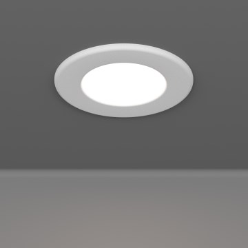 Eglo - Luminaria empotrable LED para baño LED/3,7W/230V 2700/4000/6500K Ø 8,8 cm IP44 blanca
