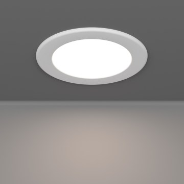 Eglo - luminaria empotrable LED para baño LED/6,3W/230V 2700/4000/6500K Ø 11,9 cm IP44 blanco