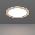 Eglo - Luminaria empotrada LED/10,5W/230V 2700/4000/6500K Ø 16,8 cm cromo mate