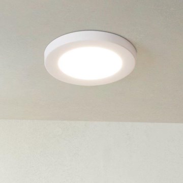 Eglo - Luminaria empotrada LED/5,5W/230V 3000K, blanco, diámetro 11,7 cm