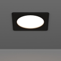 Eglo - Luminaria empotrada LED/6,3W/230V 2700/4000/6500K 11,9x11,9 cm negra