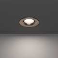 Eglo - Luminaria empotrada LED para baño, 4,9 W, 230 V, 2700/4000/6500 K, Ø 8,8 cm, IP65, cromo mate