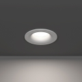 Eglo - Luminaria empotrada para baño LED/4,9W/230V 2700/4000/6500K diámetro 8,8 cm IP65 blanco