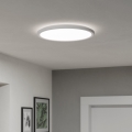 Eglo - Luz de techo LED regulable para baño LED/18,5W/230V 2700-6500K diá. 38,9 cm IP44 blanco + control remoto