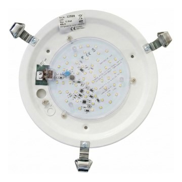 Eglo - Montura LED para luminaria de techo con fuente SALOME LED/11W/230V, Ø 30 cm