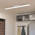 Eglo - Panel LED de superficie 28 W, 230 V, opciones de temperatura de color 2700/4000/6500 K, 120 x 15 cm, blanco
