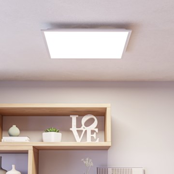 Eglo - Panel LED regulable de montaje en superficie 33W/230V 2700-6500K 60x60 cm blanco + mando a distancia