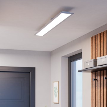 Eglo - Panel LED regulable de montaje en superficie LED/28,3W/230V 2700-6500K 120x15 cm blanco + mando a distancia