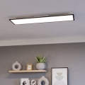 Eglo - Panel LED RGBW regulable montado en superficie LED/34W/230V 2700-6500K 120x30 cm negro