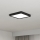 Eglo - Plafón LED/10,5W/230V 2700/4000/6500K 22x22cm negro
