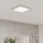 Eglo - Plafón LED 13W/230V 2700/4000/6500K 29x29 cm cromo mate