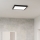 Eglo - Plafón LED/13W/230V 2700/4000/6500K 29x29cm negro