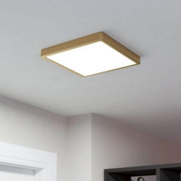 Eglo - Plafón LED 20,5 W/230 V, 28,5 x 28,5 cm