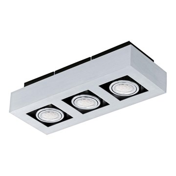 Eglo - Plafón LED 3xGU10-LED/5W/230V