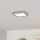 Eglo - Plafón LED/7W/230V 2700/4000/6500K 15x15 cm cromo mate
