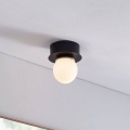 Eglo - Plafón LED de baño LED/3,3W/230V IP44 negro