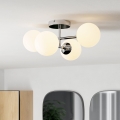 Eglo - Plafón LED de superficie para baño 4xG9/4,2W/230V IP44 cromo brillante