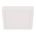 Eglo - Plafón LED de techo para baño LED/20,5W/230V IP44 blanco 28,5x28,5 cm