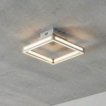 Eglo - Plafón LED LED/11,2W/230V cromo mate