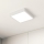 Eglo - Plafón LED para baño, 17 W, 230 V, IP44, blanco, 21 x 21 cm