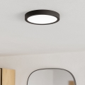 Eglo - Plafón LED para baño LED/11,5W/230V 2700/4000/6500K Ø 21,1 cm IP44 negro