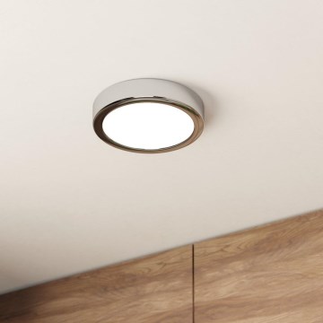 Eglo - Plafón LED para baño LED/11W/230V IP44 cromo brillante Ø 16 cm