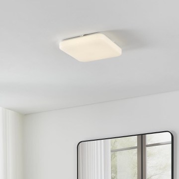 Eglo - Plafón LED para baño LED/18W/230V 3000/4000/6000K 33x33 cm IP44