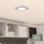Eglo - Plafón LED para baño LED/7W/230V 2700/4000/6500K 15x15 cm IP44 cromo brillante