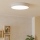 Eglo - Plafón LED RGBW regulable, 26 W, 230 V, 2700–6500 K, Ø 49 cm, blanco