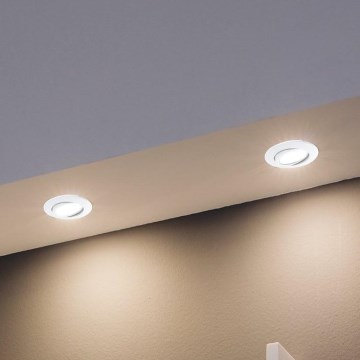 Eglo - Set de 3 luminarias empotrables LED PINEDA LED/4,9W/230V