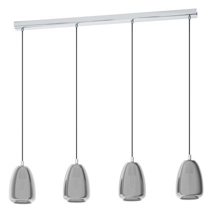 Eglo - Tulipa de cristal de repuesto para la lámpara ALOBRASE, diámetro 15 cm