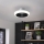 Eglo - Ventilador de techo LED regulable 3xLED/8,5W/230V 2700-6500K diámetro 45,5 cm negro + mando a distancia