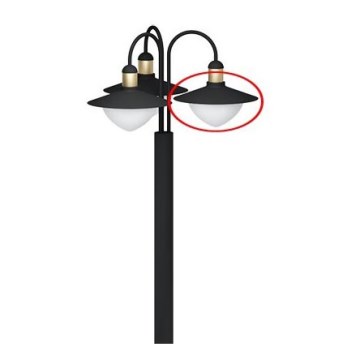 Eglo - Vidrio de recambio para lámpara y nástěnnému svítidlu SIRMIONE diá. 19 cm