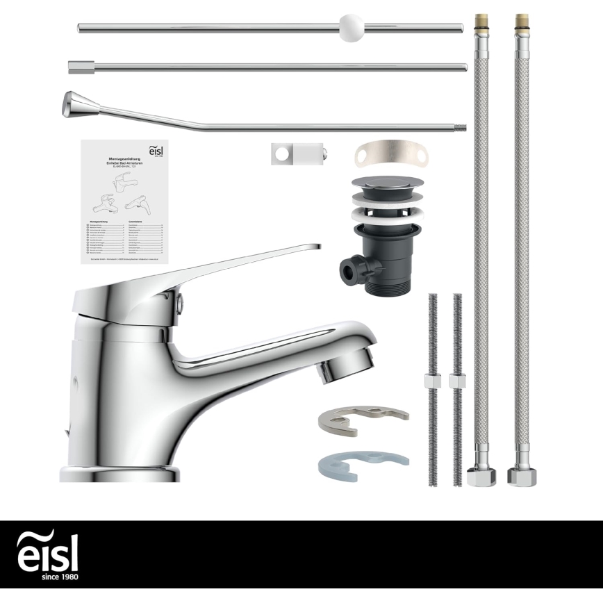 Eisl NI075SCR - Grifo de lavabo SPEED cromo brillante