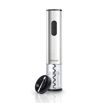ELDONEX EWO-2200-SL - Sacacorchos eléctrico 4xAA cromo mate