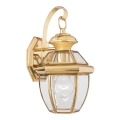 Elstead - Aplique de pared exterior NEWBURY 1xE27/60W/230V IP44