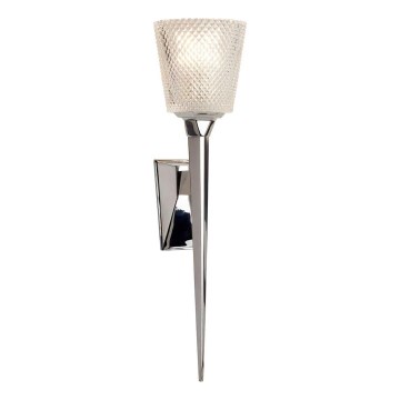 Elstead - Aplique LED de pared para baño VERITY 1xG9/3W/230V IP44 cromo brillante