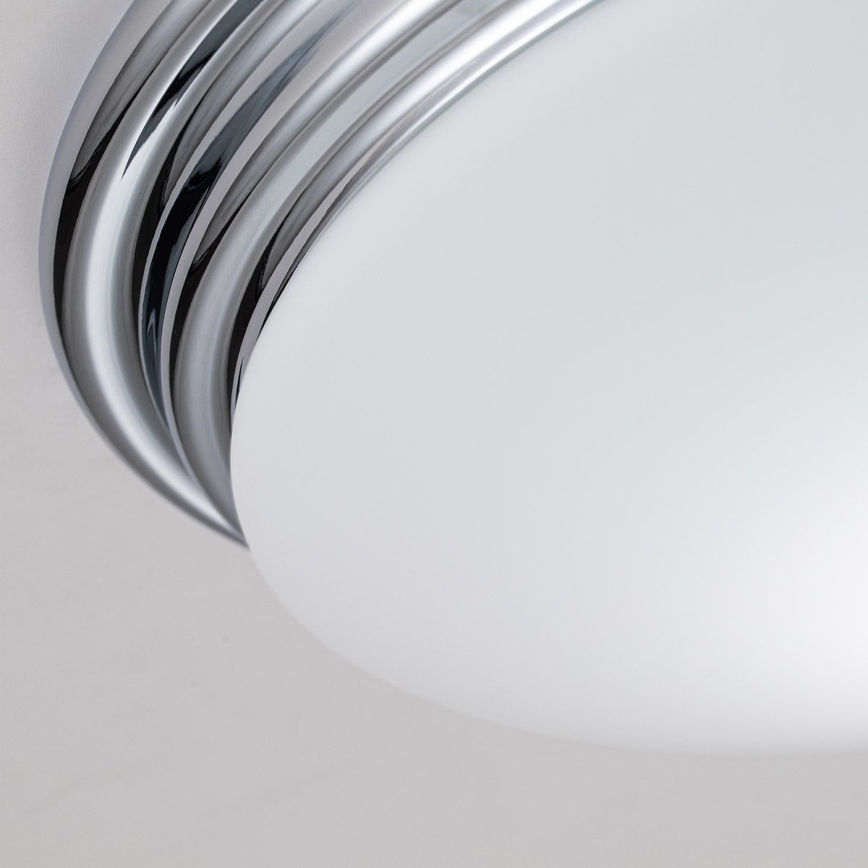 Elstead - Plafón LED de baño BROMPTON 1xGX53/5,7W/230V IP44 cromo mate