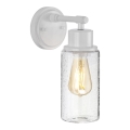 Elstead BATH-MORVAH1-W - Aplique de baño MORVAH 1xE27/60W/230V IP44 blanco