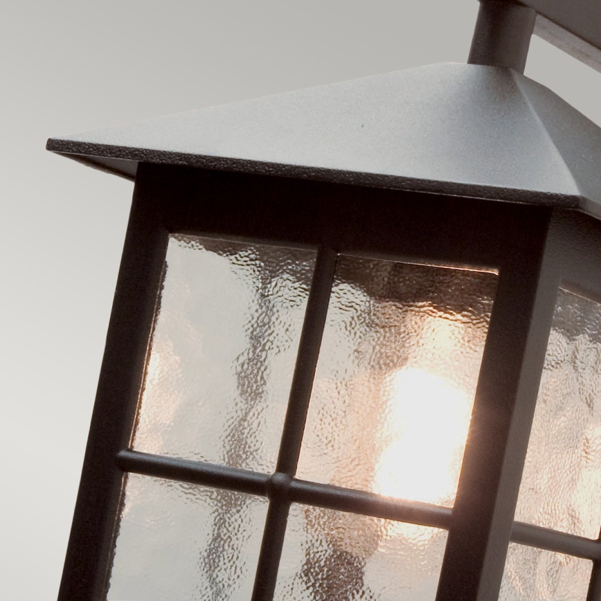 Elstead BL19-BLACK - Aplique de exterior WINCHESTER 1xE27/100W/230V IP43