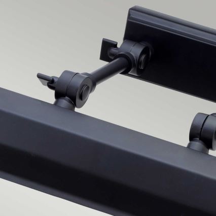 Elstead - Lámpara para cuadros CHAWTON 4xE14/40W/230V negra
